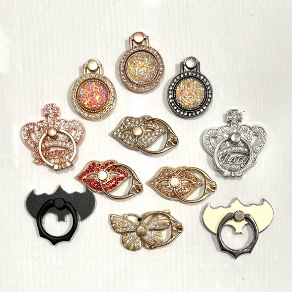 🎁 Limited Edition Brilliant Magnets - Phone Ring Holders - Set of 10 🎁 - Picture 3 of 6